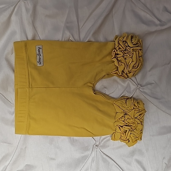💰 $6 SALE 💰 Sew Sassy blue & yellow w/ruffles size 6 months - Picture 2 of 5
